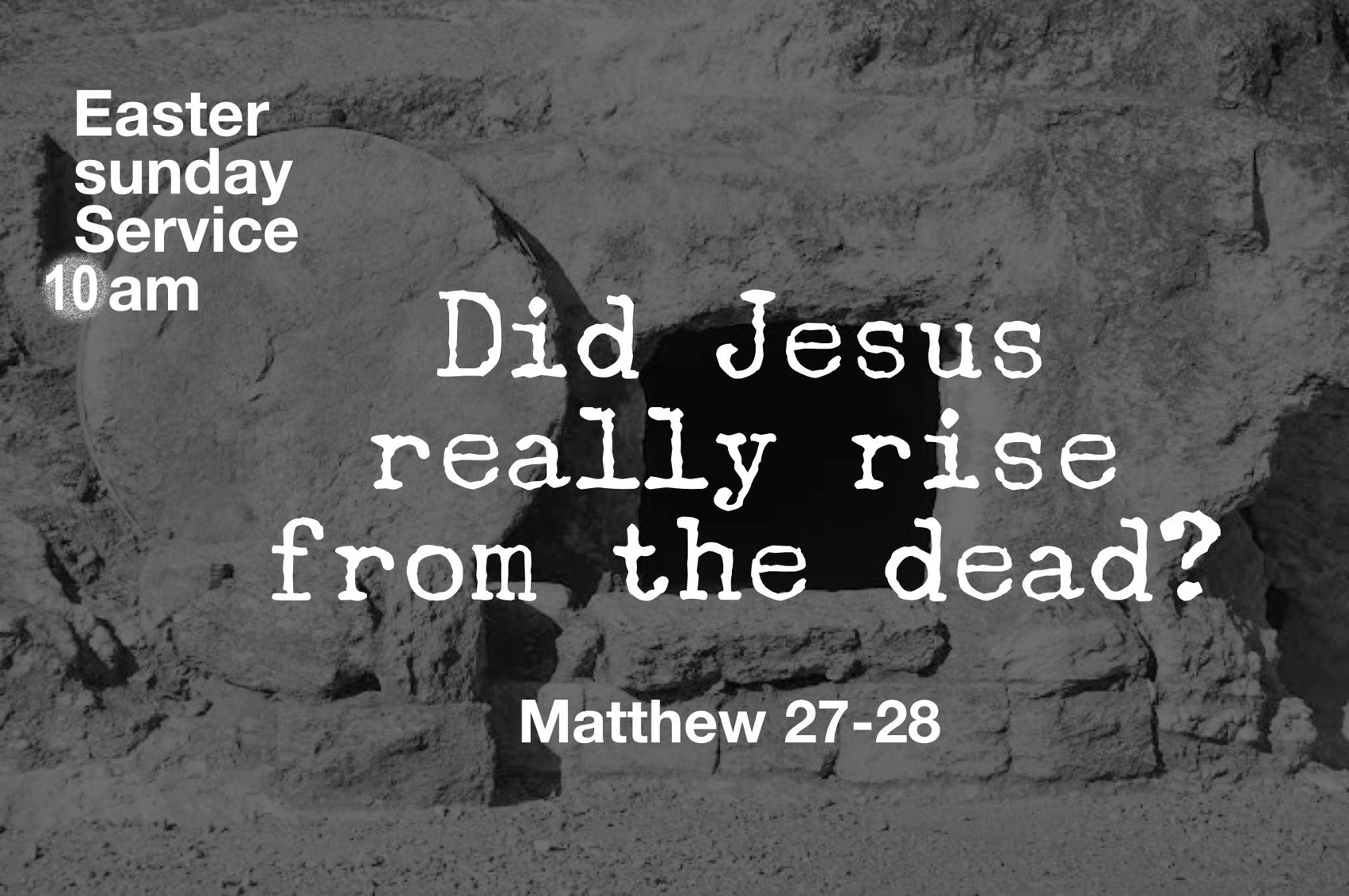 Did Jesus really rise from the dead?