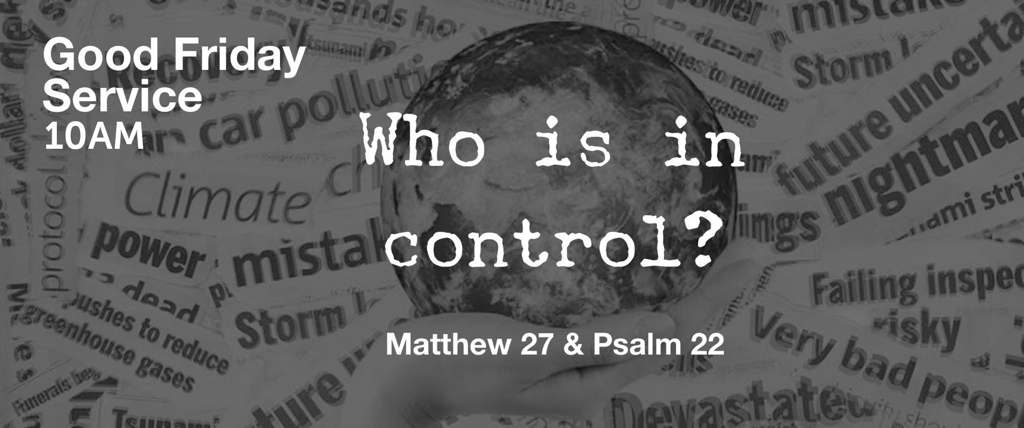 Who is in control?